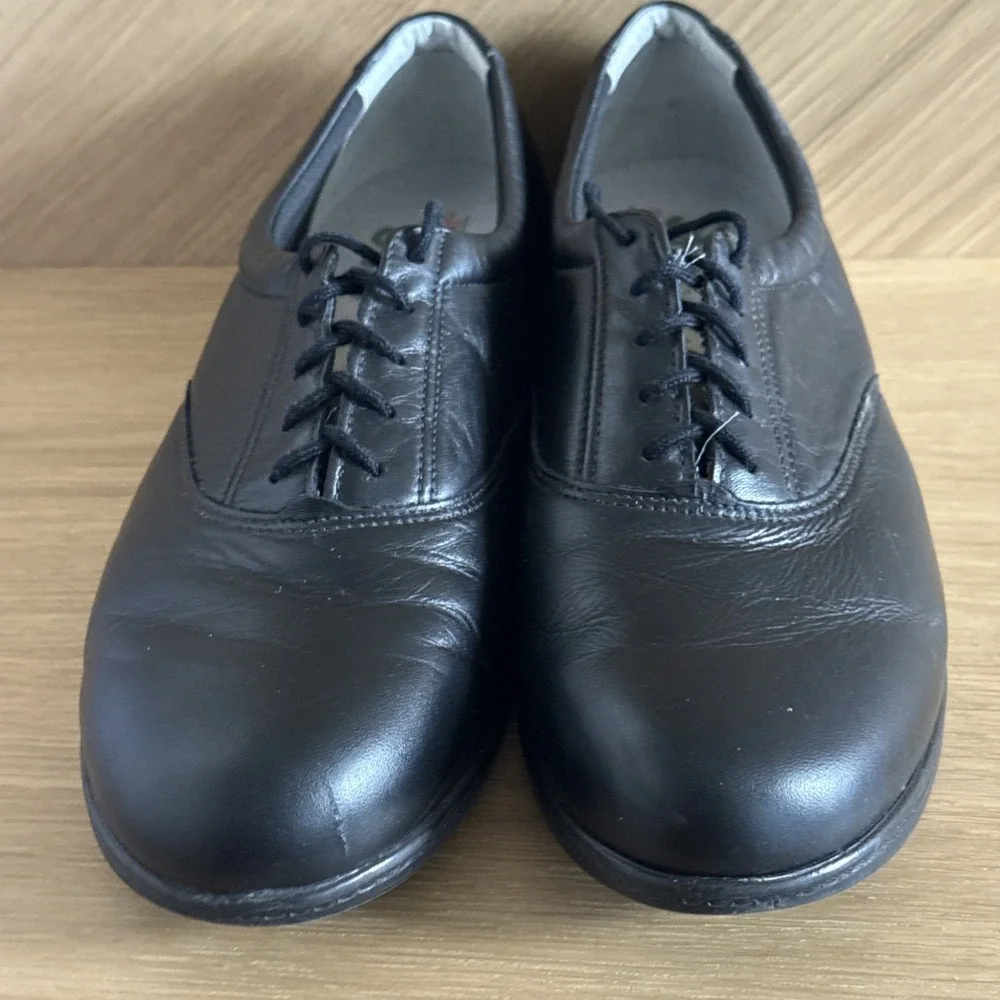 SAS Whisper Lace Ups Womens Size 11 N Black Leather Tripad Comfort Walking Shoes